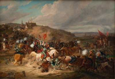 Daniel Rantzau prende il controllo del ponte di Tureby in Scania durante la Guerra dei Sette Anni 1563-1570 da Christian Holm
