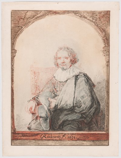 Ritratto di uomo in poltrona, da Collection d