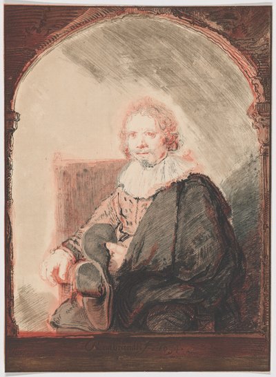 Ritratto di uomo in poltrona, da Collection d