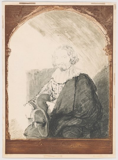 Ritratto di uomo in poltrona, da Collection d