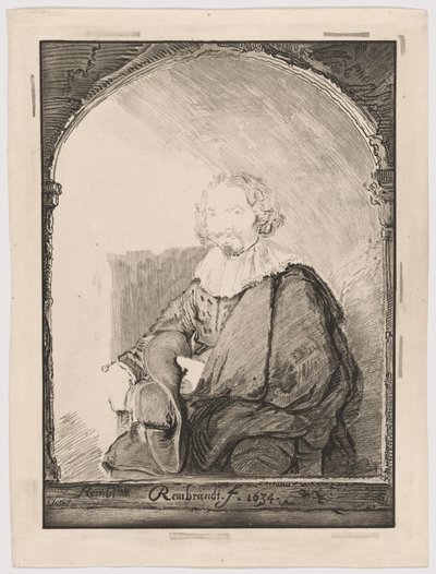 Ritratto di uomo in poltrona, da Collection d