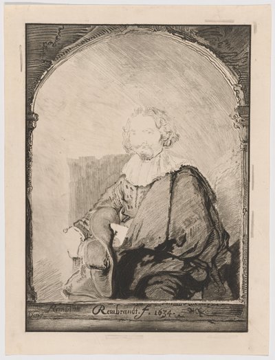 Ritratto di uomo in poltrona, da Collection d