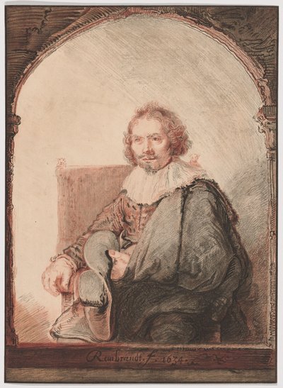 Ritratto di uomo in poltrona, da Collection d