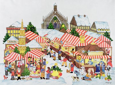 Christkindlmarket, Norimberga, 1987 da Christian Kaempf