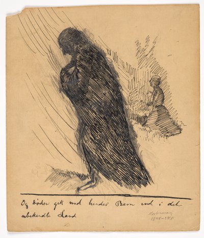 Illustrazione per La storia di una madre da Christian Kongstad Petersen