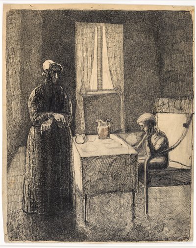Scena da David Copperfield (?) da Christian Kongstad Petersen