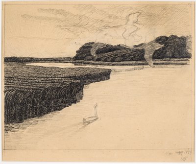 Bozzetto per Il brutto anatroccolo da Christian Kongstad Petersen