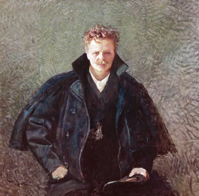 August Strindberg da Christian Krohg