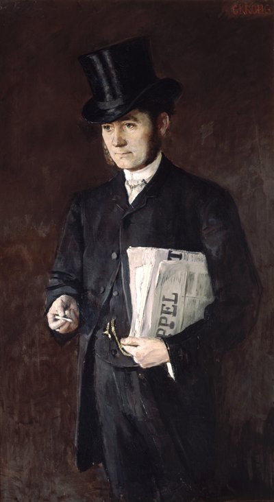 Editore Ola Thommessen da Christian Krohg