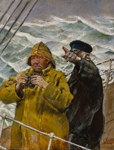 In guardia da Christian Krohg