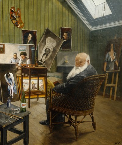 Autoritratto da Christian Krohg