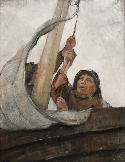 Salpare, c.1900 da Christian Krohg