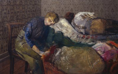 Pescatore addormentato, Skagen da Christian Krohg
