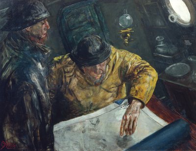 La rotta è stabilita da Christian Krohg