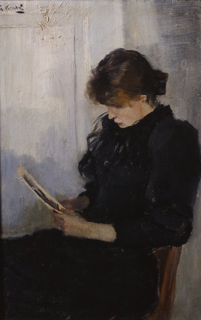 Il fotografo Oda Krohg da Christian Krohg