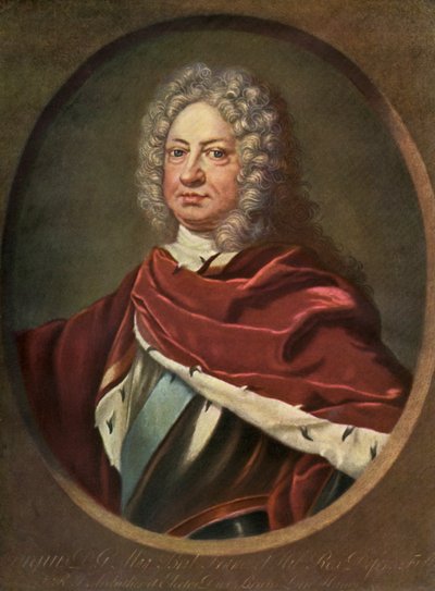 Re Giorgio I di Gran Bretagna da Christian Le Blon