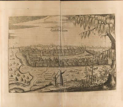 Kazan, illustrazione da Viaggi al Gran Duca di Moscovia e al Re di Persia di Adam Olear da Christian Lorenzen Rothgiesser