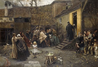 Un arresto, 1881 da Christian Ludwig Bokelman