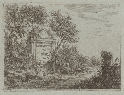 Paesaggi e Teste da Christian Ludwig von Hagedorn