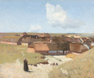 Paesaggio dello Jutland. Giorno chiaro di maggio da Christian Mourier Petersen