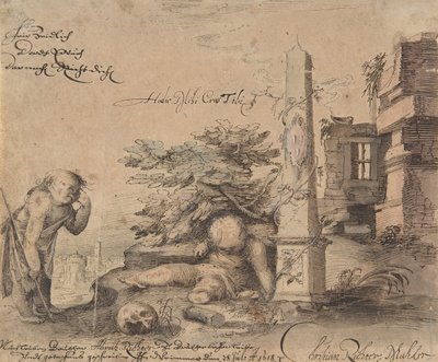 Allegoria della transitorietà della vita da Christian Richter