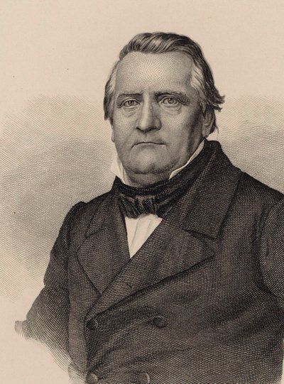 Ritratto del compositore Franz Lachner, 1850 da Christian Riedt