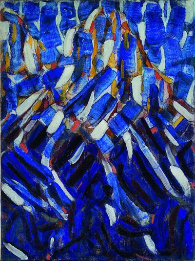 Astrazione della Montagna Blu, 1912 da Christian Rohlfs