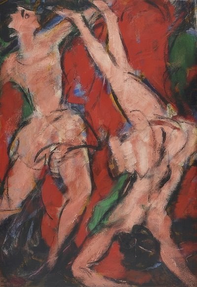 Acrobati da Christian Rohlfs