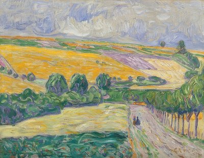 Paesaggio vicino a Oberweimar da Christian Rohlfs