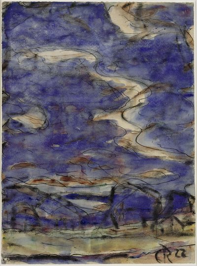 Paesaggio con nuvole da Christian Rohlfs