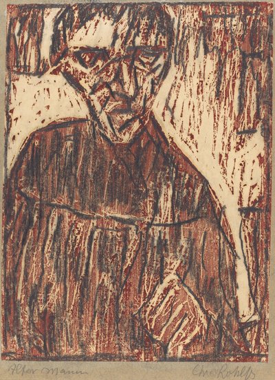Vecchio, 1918 da Christian Rohlfs