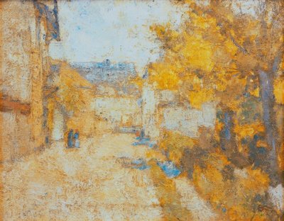 Strada a Weimar (Vicolo a Ehringsdorf) da Christian Rohlfs