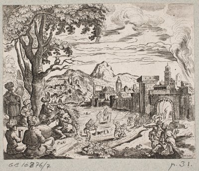 Illustrazione di Adam Olearius, “Persianischer Rosenthal von einem Sinnreichen Poeten Schich Saadi…”, Schleswig 1660 da Christian Rothgiesser