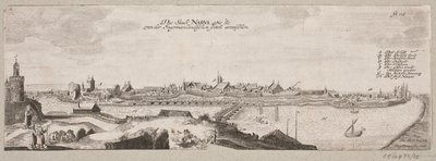 Veduta di Narva dal fiume da Christian Rothgiesser