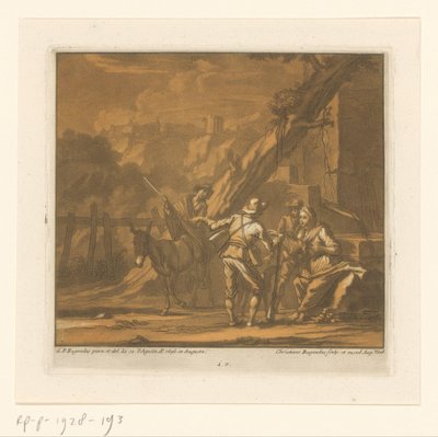 Viaggiatori parlanti da Christian Rugendas