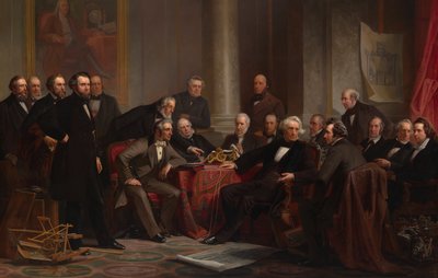 Uomini di progresso da Christian Schussele