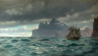 Capo Nord, Islanda, 1884 da Christian Vigilius Blache