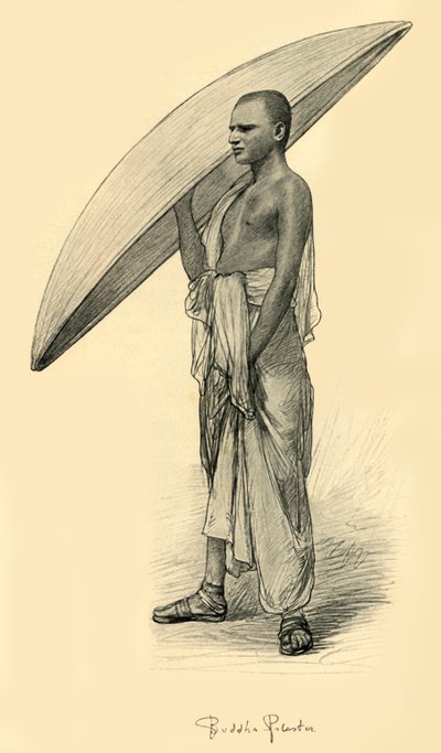Buddista, Ceylon, 1898 da Christian Wilhelm Allers