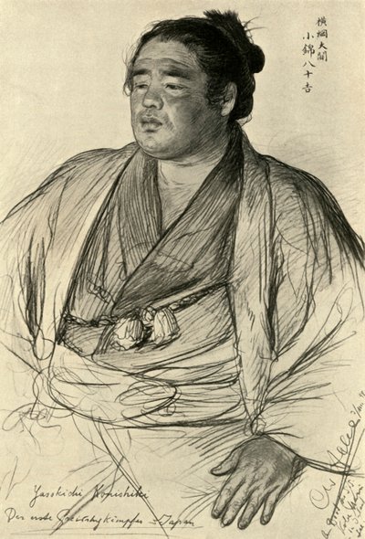 Konishiki Yasokichi, 1898 da Christian Wilhelm Allers