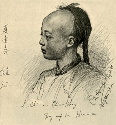 Li-Chi da Chinkiang, Cina, 1898 da Christian Wilhelm Allers