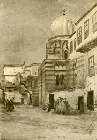 Moschea, Il Cairo, Egitto, 1898 da Christian Wilhelm Allers