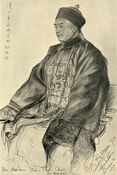 Wu-Ting-Chau, Mandarino a Hankow da Christian Wilhelm Allers