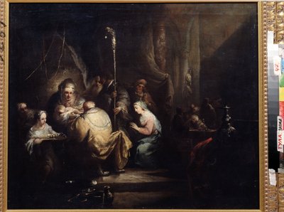 La circoncisione da Christian Wilhelm Ernst Dietrich