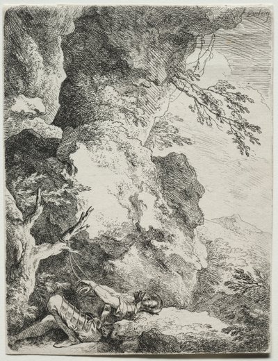 San Guglielmo, il Santo Eremita da Christian Wilhelm Ernst Dietrich