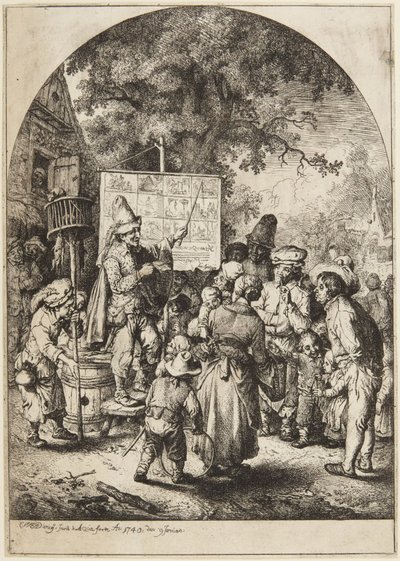 Il cantore di ballate da Christian Wilhelm Ernst Dietrich