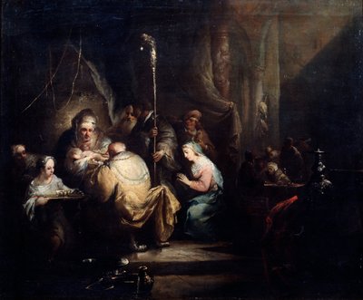 La circoncisione, 1763 da Christian Wilhelm Ernst Dietrich