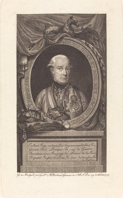 Leopoldo II, Sacro Romano Imperatore da Christian Wilhelm Ketterlinus