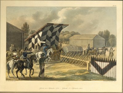 Gzhatsk il 5 settembre 1812 da Christian Wilhelm von Faber du Faur