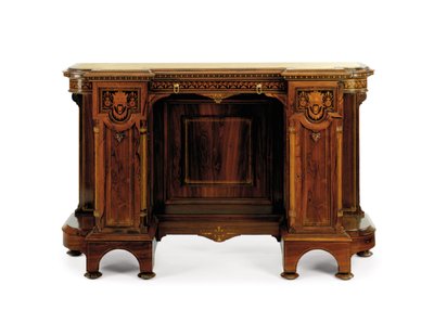 Credenza con intarsi in stile rinascimentale da Christian and Gustave Herter