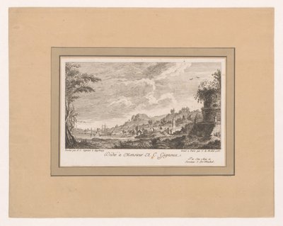 Vista su Augusta da Christian von Mechel